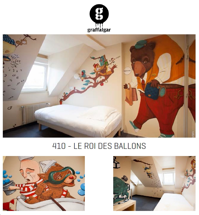 AJI-Magazine Hôtel Graffalgar - Strasbourg - chambre 410  AJI Magazine